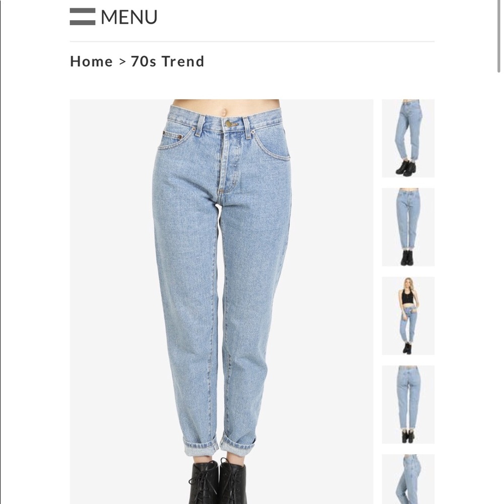 ❣️ AMERICAN APPAREL HIGH waisted MOM JEANS 😍